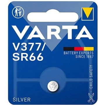 Varta 377 376 G4 SR626SW mini ezüst elem  Varta 377 376 G4 SR626SW mini ezüst elem