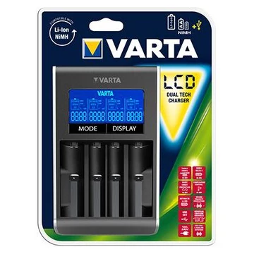 Varta LCD dual tech akkumulátor töltő