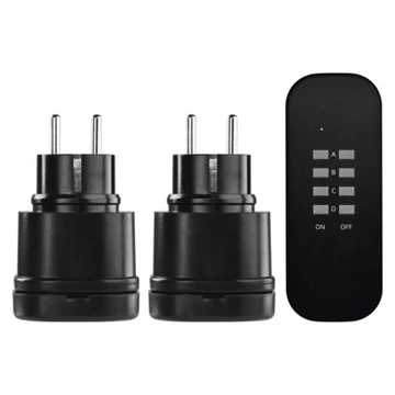 EMOS kültéri távirányítható alzat 2 db fekete EMOS kültéri távirányítható alzat 2 db fekete