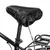 Vízálló kerékpár nyereghuzat bicikli üléshuzat fekete