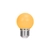 LED izzó lámpa E27 G45 2W 230v sárga 5 db 