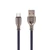 Forever Tornado micro USB töltőkábel adatkábel 1 m 3A sötétkék
