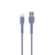 Maxlife  micro USB töltőkábel adatkábel 1 m 3A lila