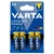 Varta Longlife Power alkáli tartós ceruza elem AA LR6 4 db 