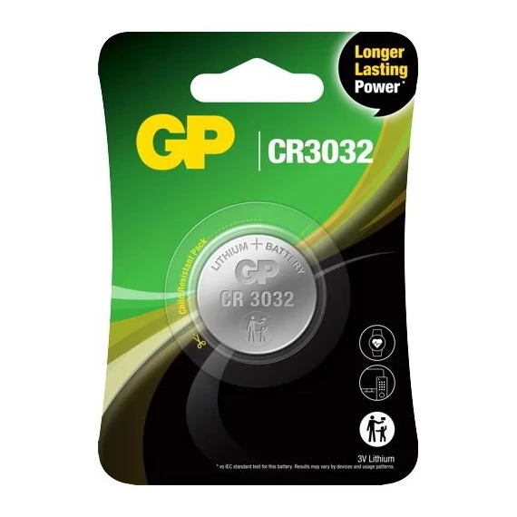 GP CR3032 lítium mini gombelem 1 db