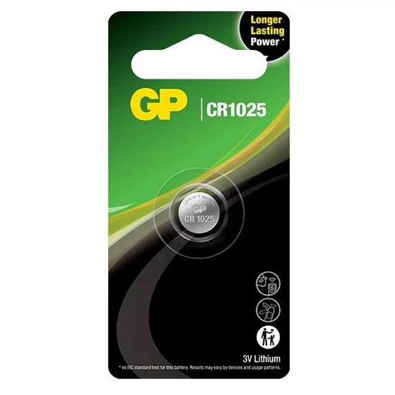 GP CR1025 lítium gombelem 1 db