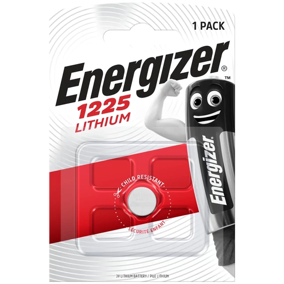 Energizer lítium gombelem CR1225 1db