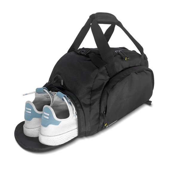 Wozinsky utazó sporttáska hátizsák kézi poggyász repülőgép fekete