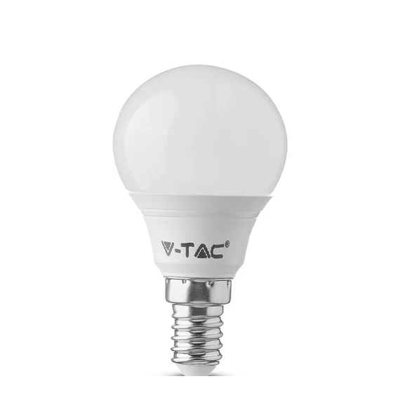 V-tac lámpa izzó kisgömb E14 5.5W P45 meleg fehér