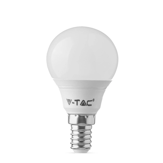 V-tac led lámpa izzó kisgömb E14 5.5W P45 hideg fehér