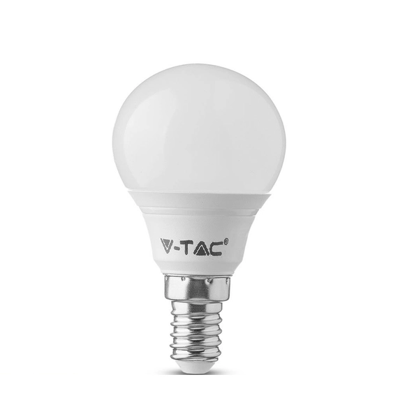 V-tac led lámpa izzó kisgömb E14 5.5W P45 természetes fehér