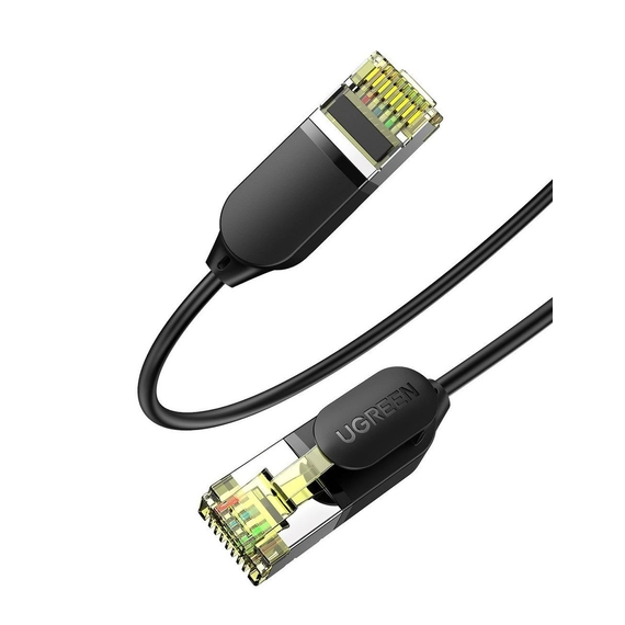Ugreen Ethernet hálózati kábel  RJ45 Cat.7 F FTP 2 m fekete 