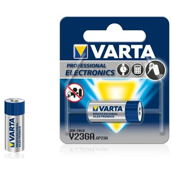 Varta 23A V23GA MN21 12V alkáli elem autós távirányítóhoz 1 db