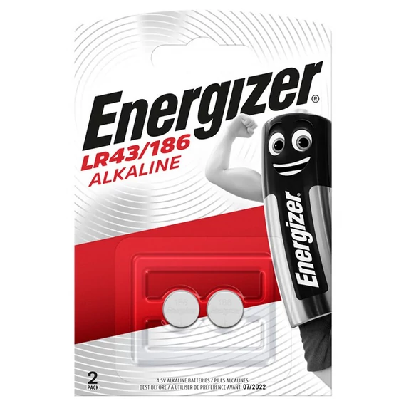 Energizer G12 LR43 186 mini alkáli gombelem 2 db