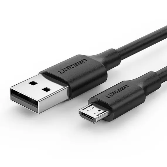 UGREEN micro USB töltőkábel adatkábel  2.0A 0.5 m fekete 