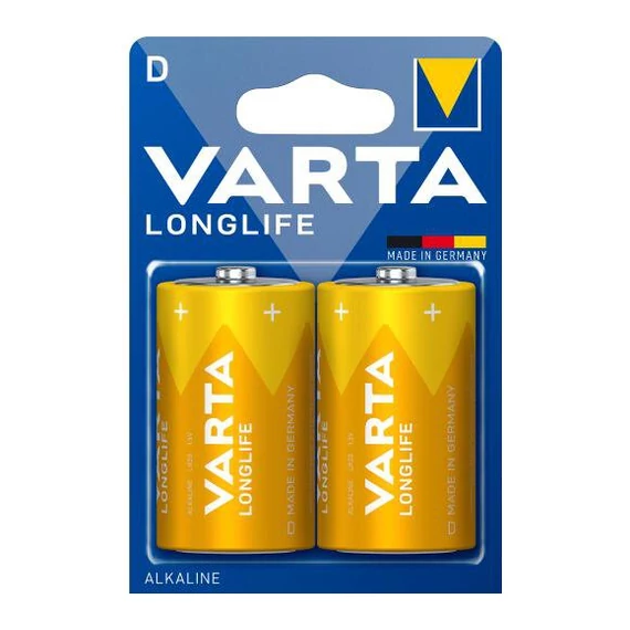 Varta Longlife LR20 góliát D alkáli elem 2 db