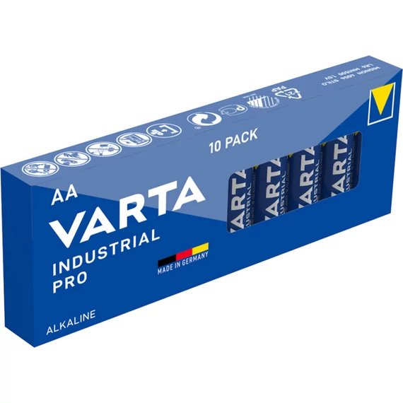 Varta Industrial PRO ceruza elem AA LR6 10 db