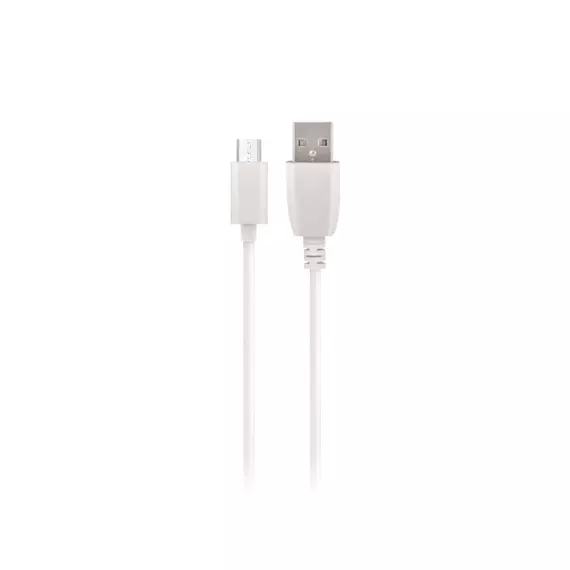Maxlife micro USB töltőkábel adatkábel 1 m 3A fehér