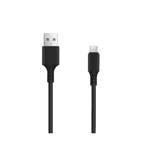 Setty USB - micro USB kábel  3,0 m 2A fekete
