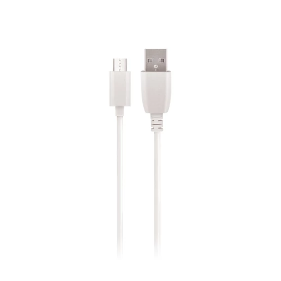 Maxlife micro USB töltőkábel adatkábel 3 m 2A fehér