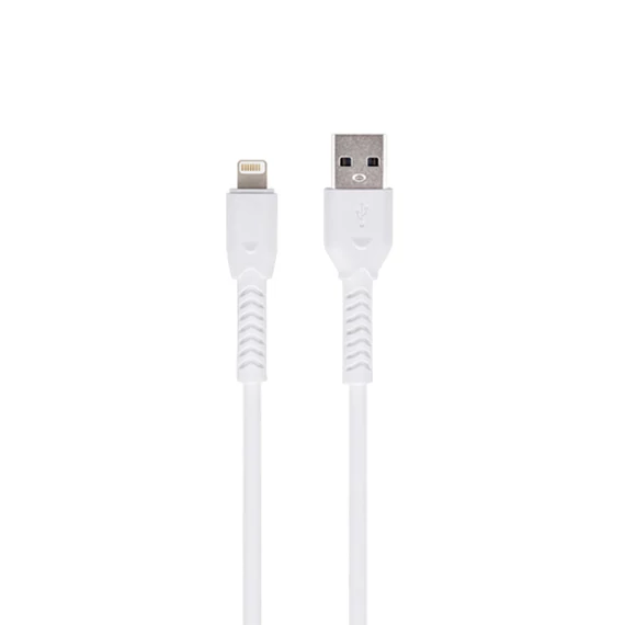 Maxlife lightning iPhone töltőkábel adatkábel 1 m 3A fehér