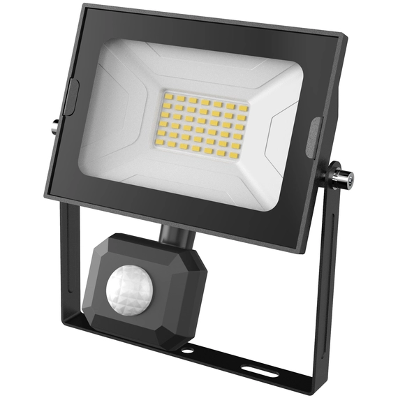 Avide LED reflektor slim SMD 30W mozgásérzékelős természetes fehér
