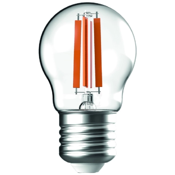 Avide LED filament izzó lámpa kisgömb 6.5W E27 meleg fehér 806 lm