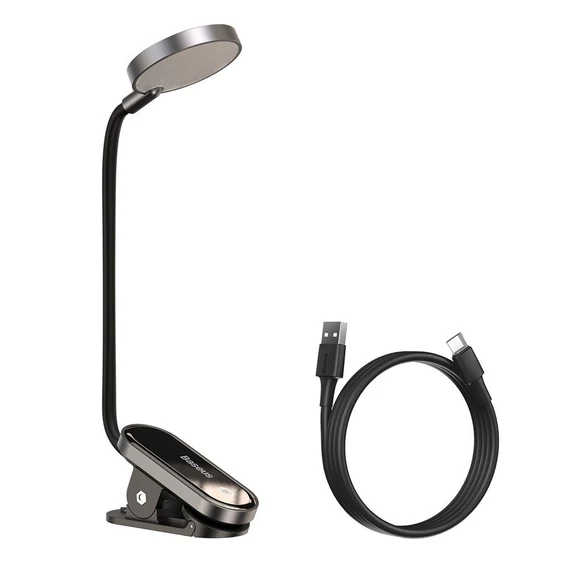 Baseus mini LED csiptetős olvasólámpa asztali lámpa