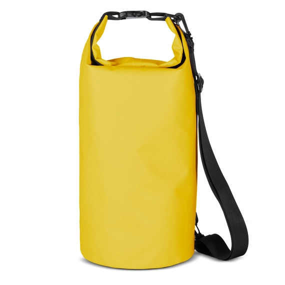 PVC vízálló hátizsák strand táska 10l sárga