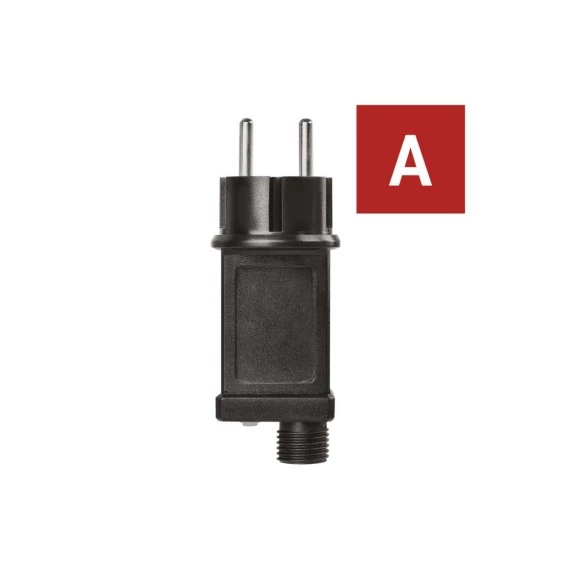 Emos tápegység adapter Standard Profi karácsonyi sorolható füzérekhez kültéri időzítő