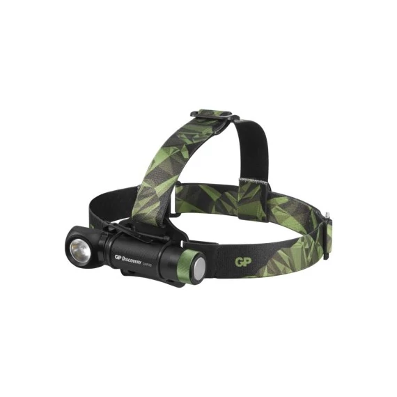 GP CREE LED tölthető akkumulátor fejlámpa 600 lm
