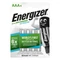 Energizer extreme AAA R03 Ni-MH 800mAh Ni-MH újratölthető akkumulátor mikro ceruza elem 4 db