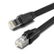 Ugreen lapos Ethernet hálózati kábel fém csatlakozókkal  RJ45  Cat.8  3 m fekete