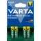 Varta Power AAA R03 Ni-MH 1000mAh Ni-MH akkumulátor újratölthető mikro elem 4 db
