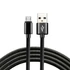 Kép 1/4 - everActive micro USB fonott töltőkábel adatkábel 2.4A 120 cm