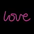 Kép 6/7 - Neon led LOVE dekorációs lámpa rózsaszín