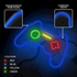 Kép 3/9 - Neon plexi led dekorációs lámpa gamepad kontroller többszínű