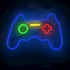 Kép 8/9 - Neon plexi led dekorációs lámpa gamepad kontroller többszínű
