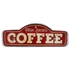 Kép 3/3 - Led dekoráció lámpa retro fém tábla coffee  kávé