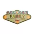 Kép 1/3 - Led dekorációs lámpa retro fém család family