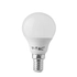 Kép 1/4 - V-tac led lámpa izzó kisgömb E14 5.5W P45 hideg fehér