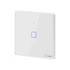 Kép 1/5 - Sonoff T2EU1C-TX 1 gombos érintős WiFi+RF okos villanykapcsoló fehér 