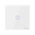 Kép 1/11 - Sonoff T1EU1C-TX 1 csatornás érintős WiFi+RF okos villanykapcsoló fehér 