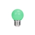 Kép 1/4 - LED izzó lámpa E27 G45 2W 230v zöld 5 db 