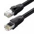Kép 1/2 - Ugreen Ethernet RJ45 hálózati kábel Cat.8 S  FTP 1 m fekete 