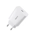 Kép 1/11 - Baseus Speed ​​Mini USB-C PD hálózati gyorstöltő fej QC 3.0 3A 20W fehér