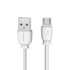 Kép 1/7 - Remax Suji micro USB töltőkábel adatkábel 2.1A 1 m fehér