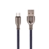 Kép 1/2 - Forever Tornado USB - micro USB kábel 1,0 m 3A sötétkék