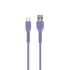 Kép 1/5 - Maxlife  micro USB töltőkábel adatkábel 1 m 3A lila