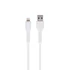 Kép 1/5 - Maxlife lightning iPhone töltőkábel adatkábel 1 m 3A fehér